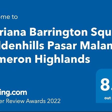 Mariana Barrington Square Goldenhills Pasar Malam Cameron Highlands Eksteriør bilde